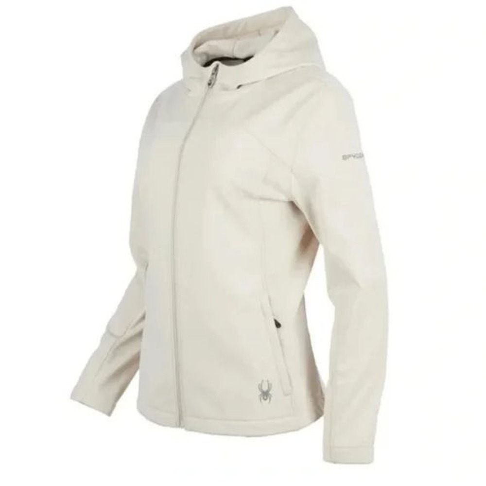 Spyder Women's Alyce Softshell Ski Jacket - Moonbeam - Size Small - SPFHM065-105